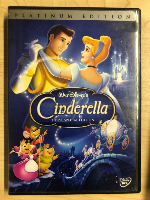Cinderella (DVD, 1950, 2-Disc Platinum Edition, Disney) - STK - for just $3.99! 