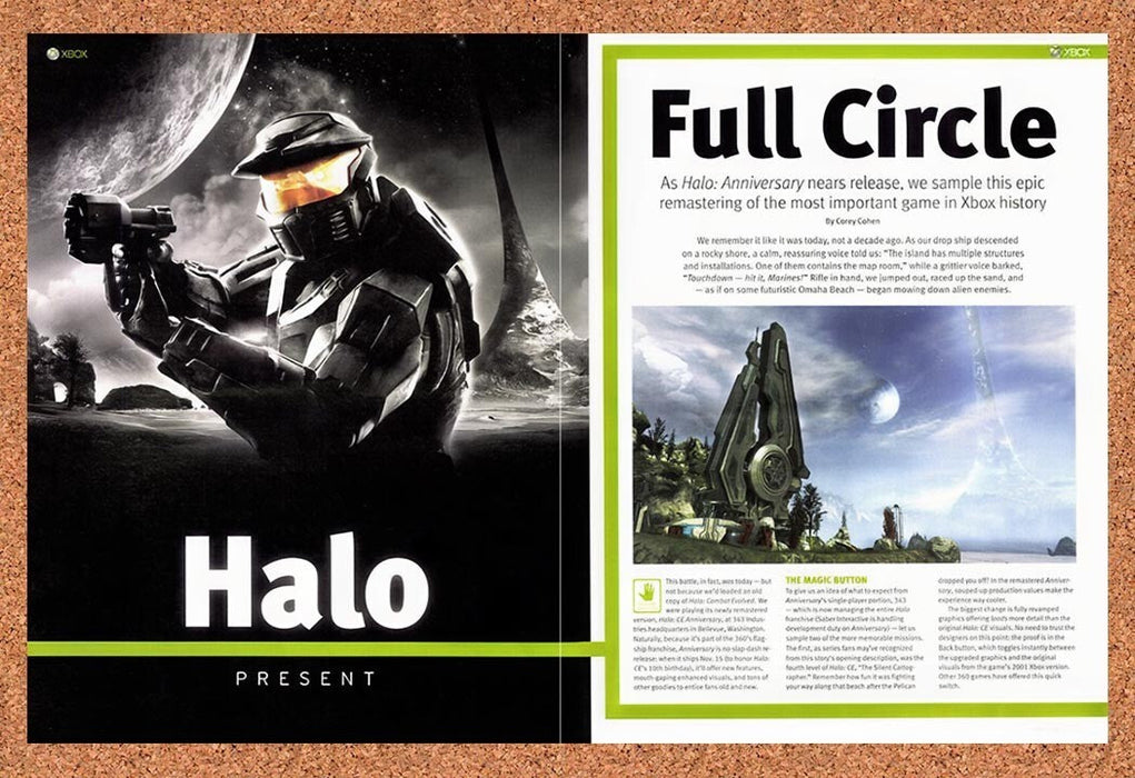 2011 Halo Story Halo Present Original Ad v16 - for just $21.99! 