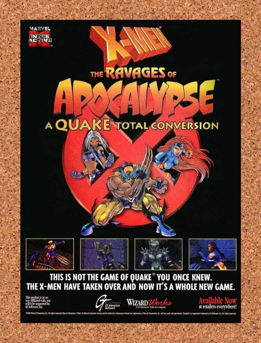 1999 X-Men Ravages Of Apocalypse PC Original Ad - for just $17.99! 