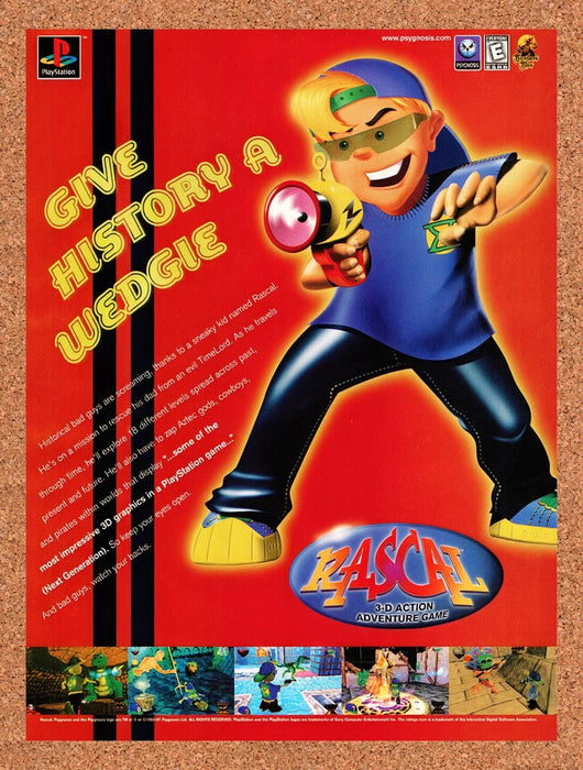 1998 Rascal PS1 Original Ad v1 - for just $17.99! 