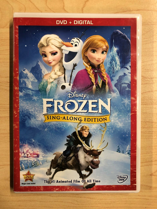 Frozen Sing-Along Edition (DVD, Disney) - K0428 - for just $1.99! 