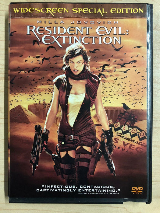 Resident Evil: Extinction (DVD, 2007, Widescreen Special Edition) - J1105 - for just $1.99! 