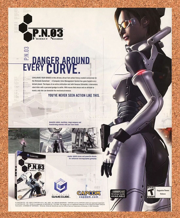 2005 P N 03 GameCube Original Ad - for just $17.99! 