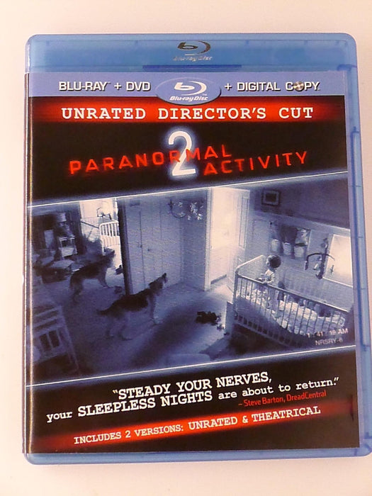 Paranormal Activity 2 (Blu-ray, DVD, unrated directors cut, 2010) - K9 - for just $2.99! 