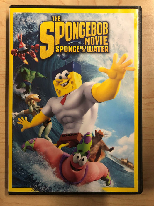 The SpongeBob Movie Sponge out of Water (DVD, 2015) - K9 - for just $1.99! 
