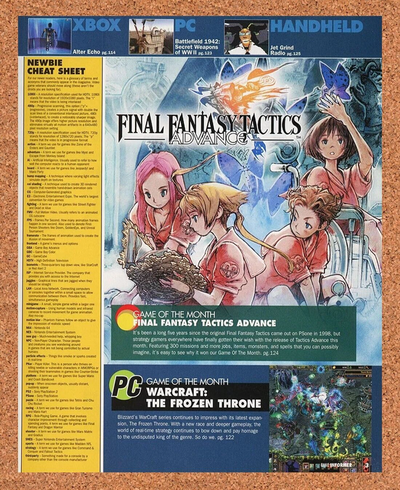 2005 Final Fantasy Tactics Advance GBA Original Ad - for just $17.99! 