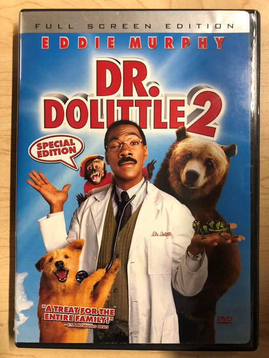 Dr. Dolittle 2 (DVD, Full Screen, Special Edition, 2001) - J1231 - for just $2.25! 