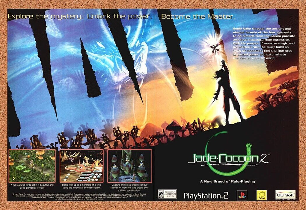 2003 Jade Cocoon 2 PS2 Original Ad - for just $21.49! 