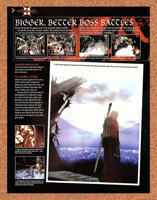 2003 Devil May Cry 3 PS2 Original Ad vr1 - for just $17.99! 