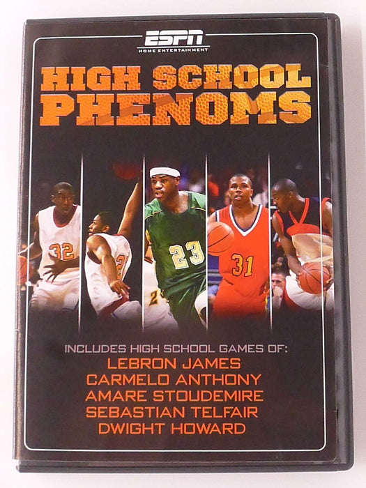High School Phenoms - Lebron, Anthony, Stoudem.. (DVD, ESPN, basketball) - L03 - for just $1.99! 