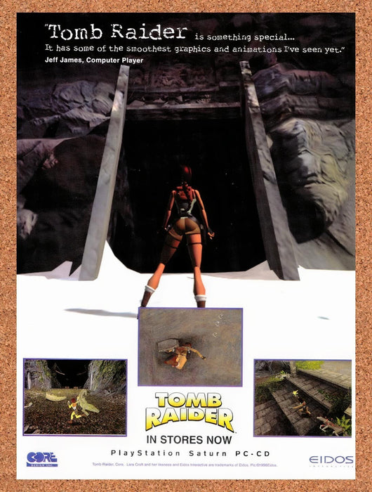 1997 Tomb Raider PC Original Ad v23 - for just $17.99! 