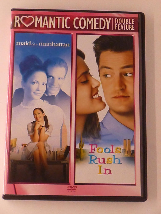 Maid in Manhattan - Fools Rush In (DVD, double feature) - K8 - for just $3.99! 