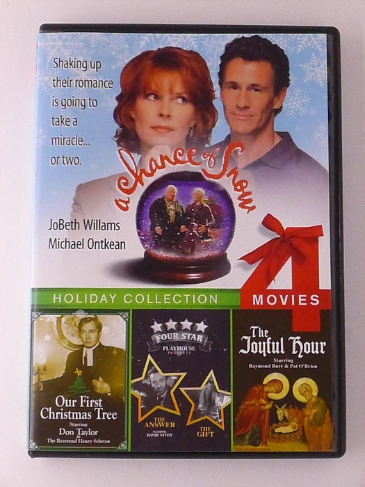 A Chance of Snow, Our First Christmas Tree, Four Star P.. (DVD, 4 features) - K6 - for just $2.50! 