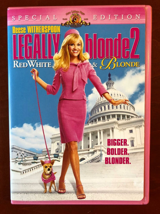 Legally Blonde 2 - Red, White and Blonde (DVD, 2003) - J1022 - for just $1.99! 