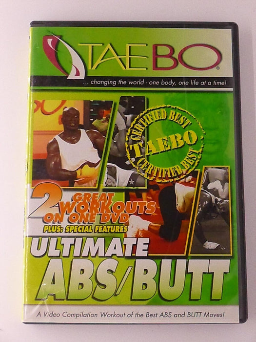 TaeBo Ultimate Abs / Butt (DVD, exercise) - K0303 - for just $1.99! 