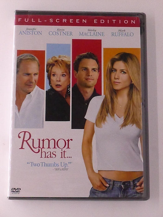 Rumor Has It (DVD, Full Screen, 2005) - NEW24 - for just $2.25! 
