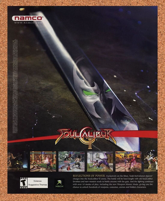 2005 SoulCalibur II PS2 Original Ad v1 - for just $17.99! 