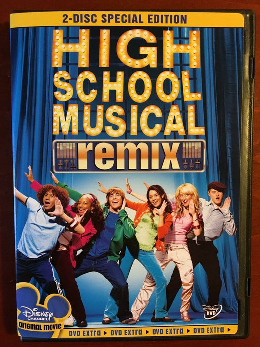 High School Musical (DVD, 2006, 2-Disc Set, Remix Edition, Disney) - L03 - for just $1.99! 