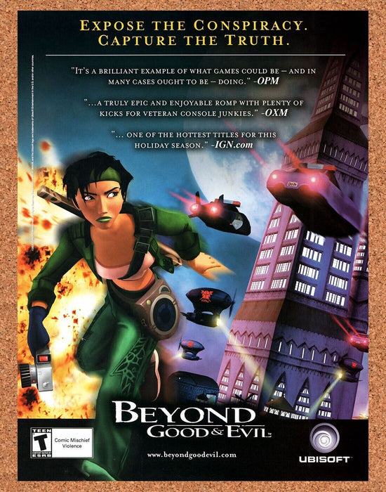 2003 Beyond Good & Evil PC Original Ad v1 - for just $17.99! 