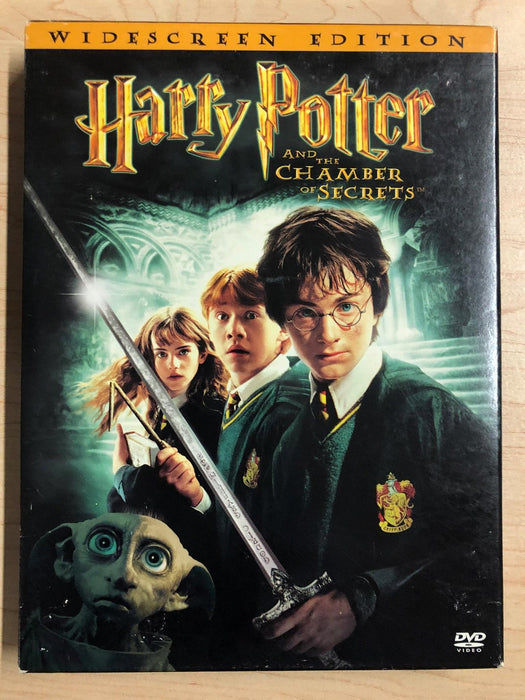 Harry Potter and the Chamber of Secrets (DVD, 2002, Widescreen) - K9 - for just $2.50! 