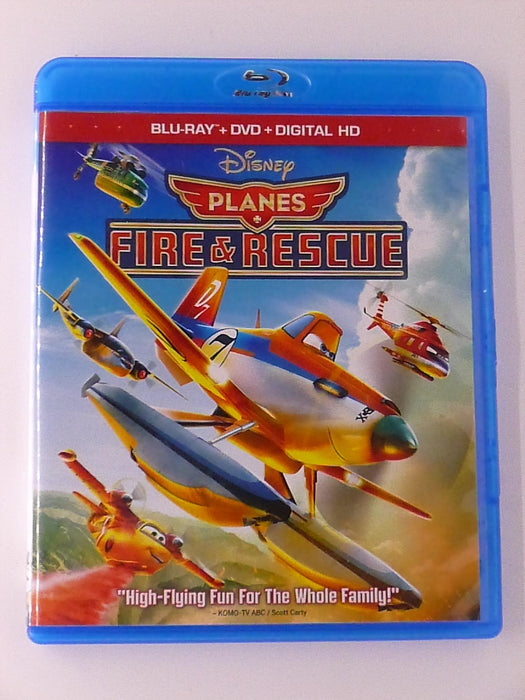 Planes - Fire and Rescue (Blu-ray, DVD, Disney, 2014) - L03 - for just $3.50! 