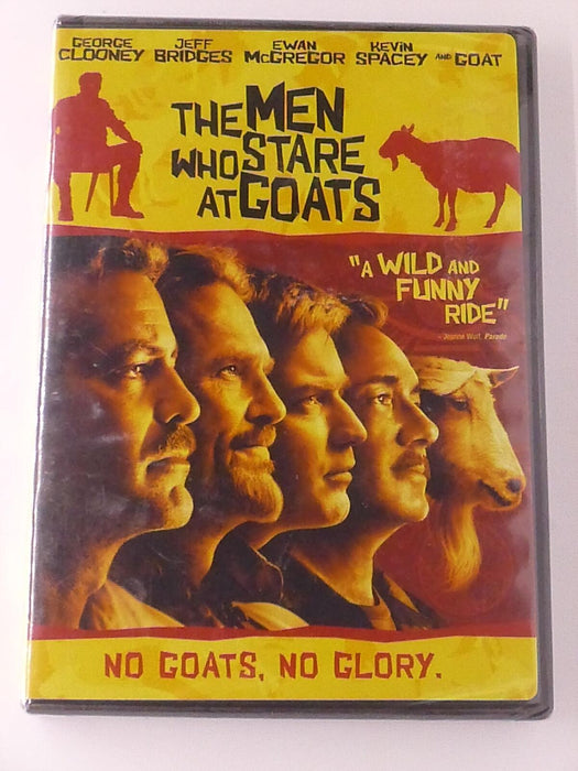 The Men Who Stare at Goats (DVD, 2009) - NEW24 - for just $2.99! 