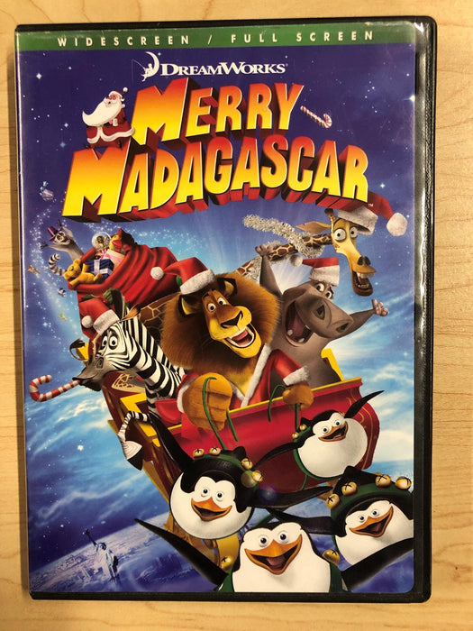 Merry Madagascar (DVD, 2009, Christmas) - I0911 - for just $1.99! 