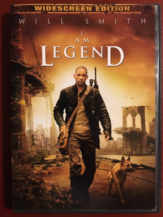 I Am Legend (DVD, 2007, Widescreen) - K0107 - for just $1.99! 