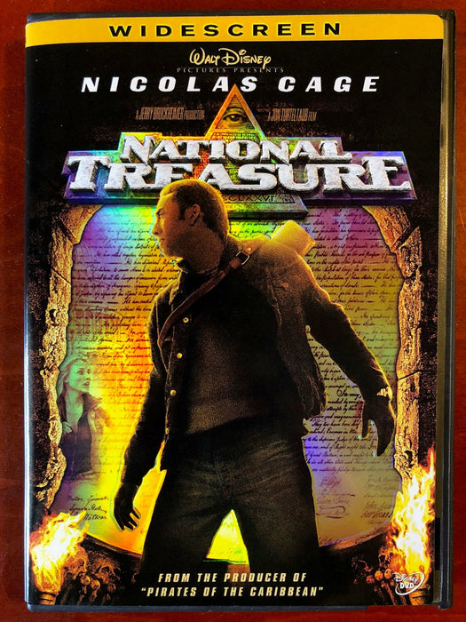 National Treasure (DVD, 2004, Widescreen, Disney) - L01 - for just $1.99! 