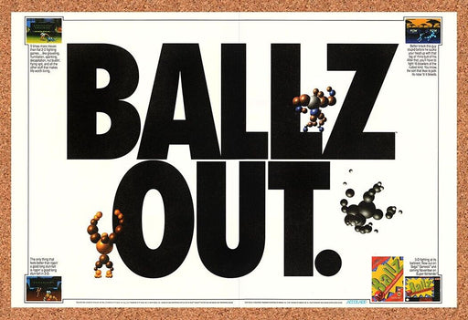 1994 Ballz SNES Original Ad v2 - for just $21.49! 