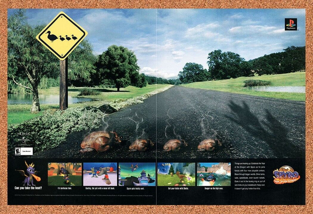 2003 Spyro Year Of The Dragon PS1 Original Ad v1 - for just $21.49! 