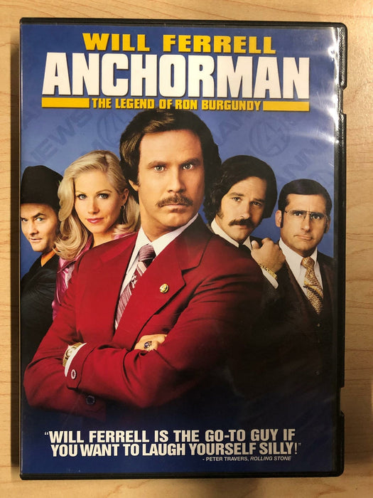 Anchorman - The Legend of Ron Burgundy (DVD, 2004) - K5 - for just $1.99! 