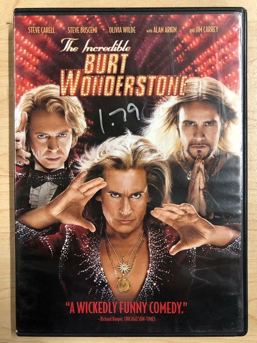 The Incredible Burt Wonderstone (DVD, 2013) - J0319 - for just $1.99! 