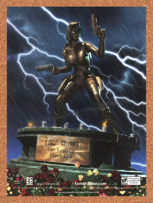 2002 Tomb Raider Chronicles PS1 Original Ad - for just $17.99! 