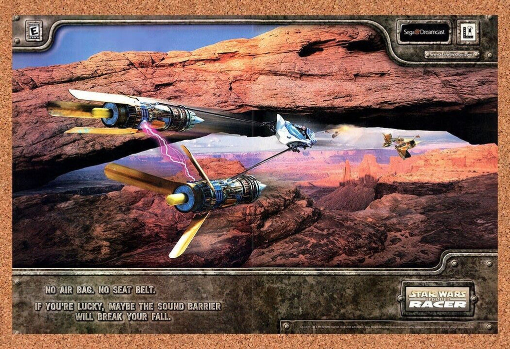 2000 Star Wars Episode I Racer Original Ad - for just $21.49! 