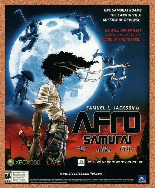 2007 Afro Samurai Xbox 360 Original Ad - for just $17.99! 