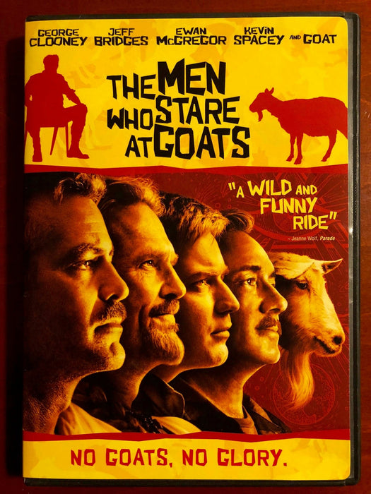 The Men Who Stare at Goats (DVD, 2009) - L04 - for just $1.99! 