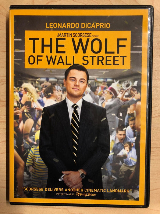 The Wolf of Wall Street (DVD, 2013, DiCaprio) - L02 - for just $2.25! 