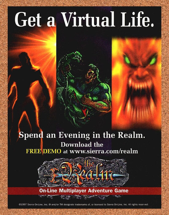 1999 The Realm PC Original Ad - for just $17.99! 