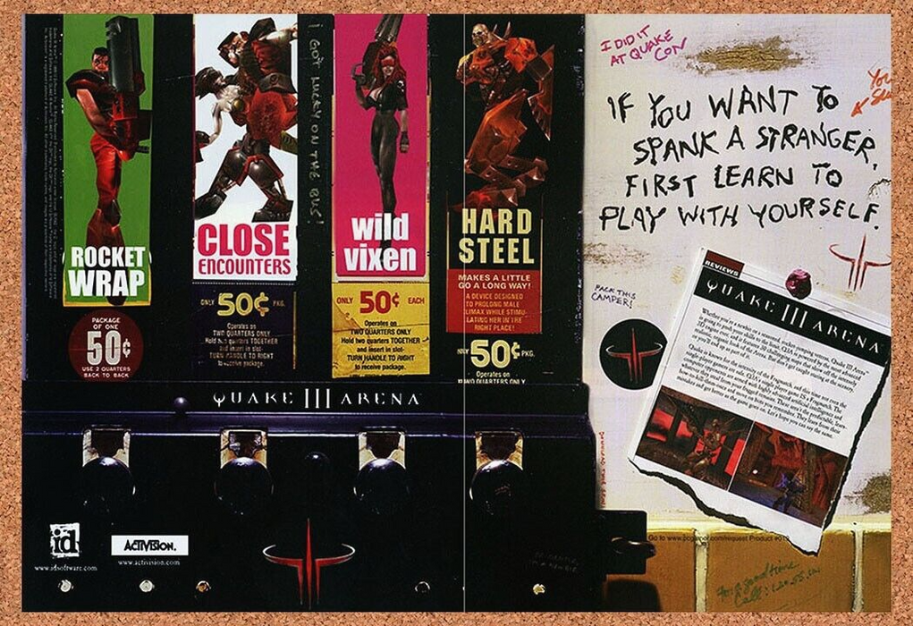 2000 Quake III Arena PC Original Ad v4 - for just $21.49! 