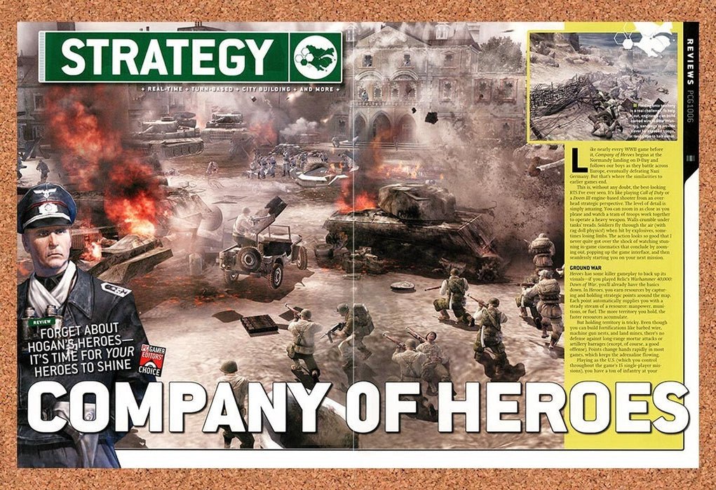 2006 Company Of Heroes PC Original Advertisement vr2 - for just $23.99! 