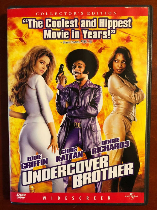 Undercover Brother (DVD, 2002, Widescreen, collectors edition) - H0404 - for just $1.99! 