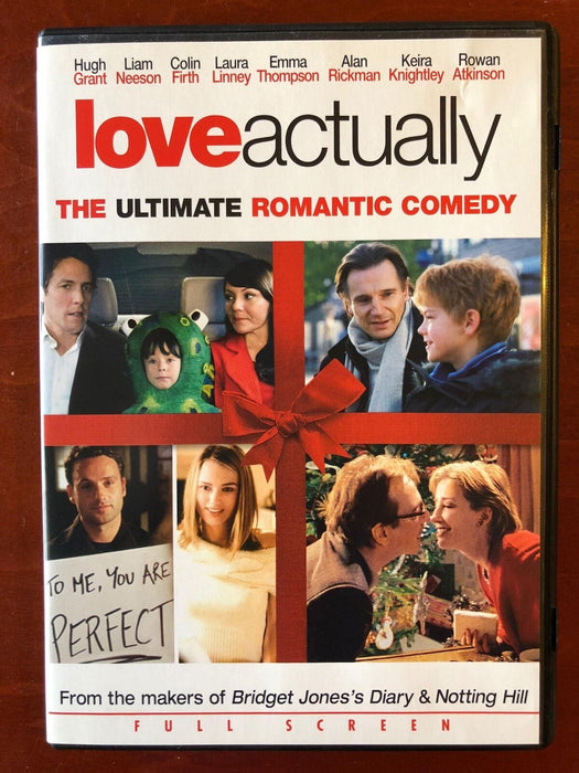Love Actually (DVD, 2003, Full Frame) - L04 - for just $1.99! 