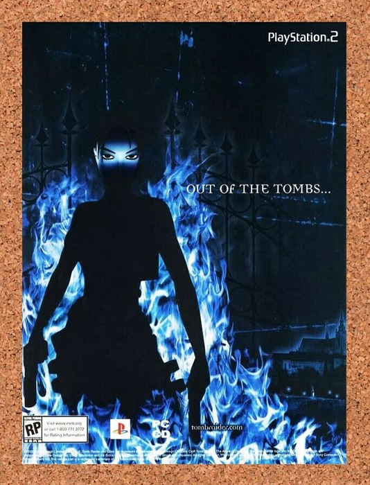 2003 Tomb Raider Angel of Darkness PS2 Original Ad - for just $17.99! 