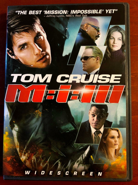Mission: Impossible III (DVD, 2006) - J1022 - for just $1.99! 