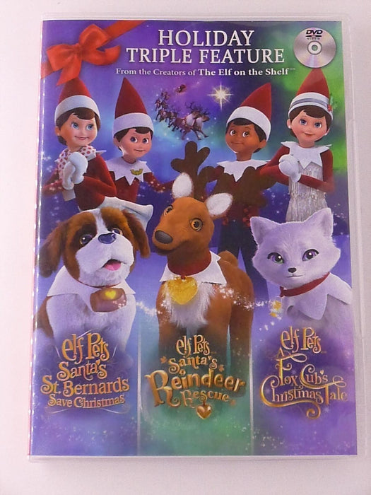 Elf Pets - Santas St. Bernards Save Christmas, Santas Reind.. (DVD, 3-film) - K6 - for just $4.99! 
