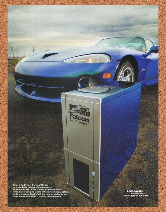 2004 Falcon Northwest Gaming PC Original Ad - for just $17.99! 