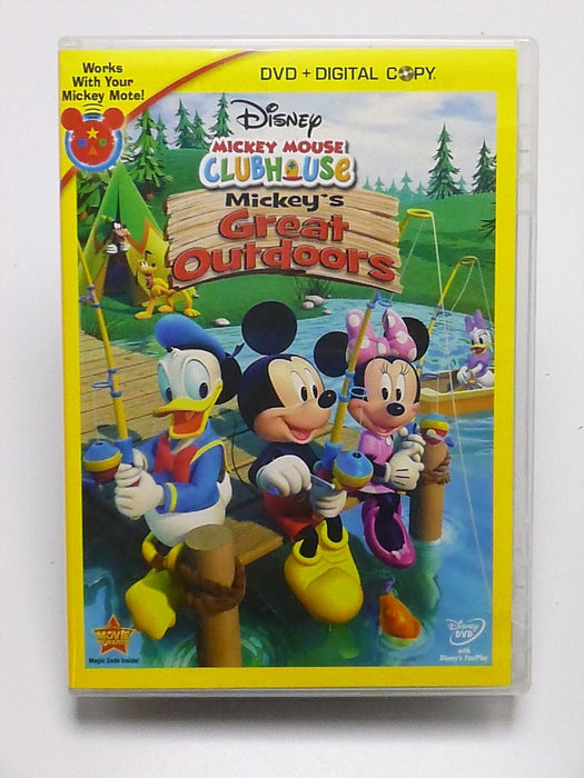 Mickey Mouse Clubhouse - Mickeys Great Outdoors (DVD, Disney, 5 ep) - K6 - for just $2.99! 