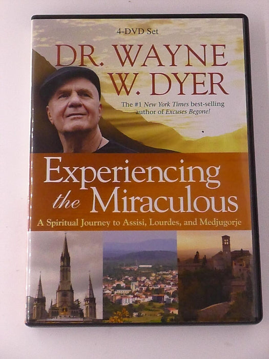 Experiencing the Miraculous - Dr. Wayne W. Dyer (DVD, 4-disc) - J1022 - for just $2.99! 