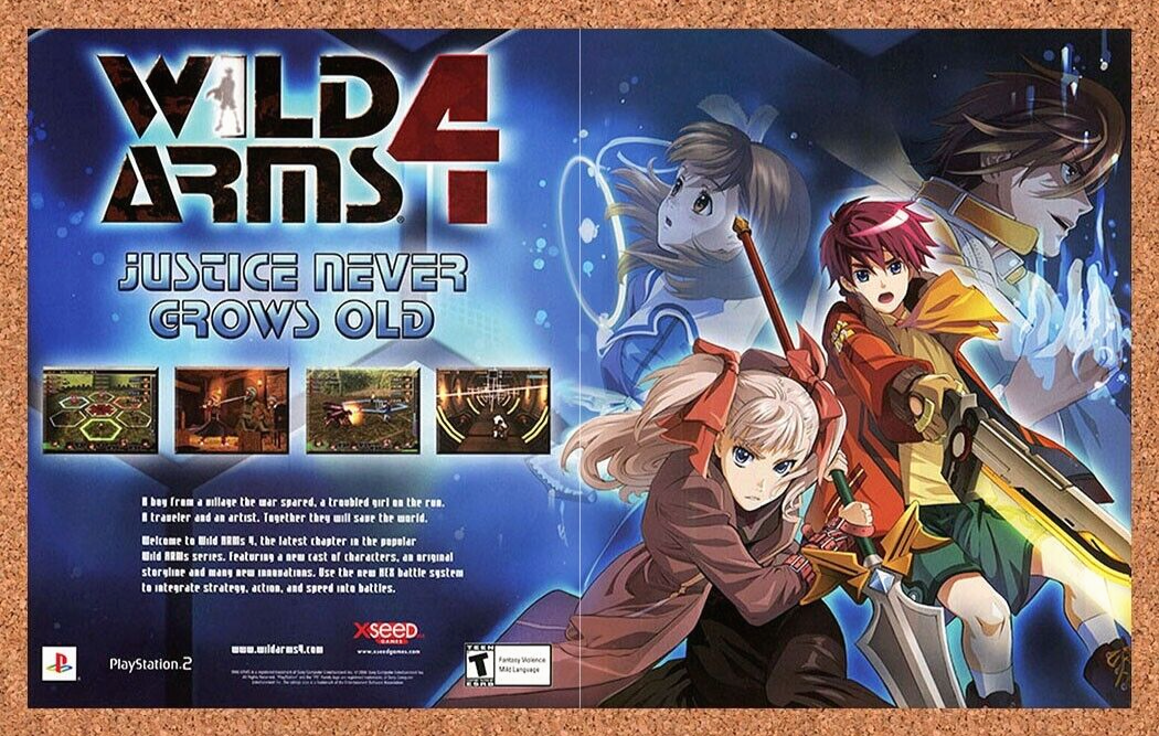 2007 Wild Arms 4 PS2 Original Ad v1 - for just $21.49! 